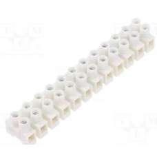 Regleta electrica 380V 30A 12piste 6mm #SIR CLEMA 6mm